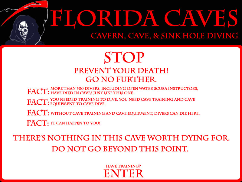 Florida Caves by Dayo Scuba Orlando Florida
